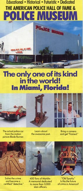Police Museum Brochure 1990_1