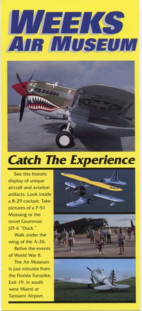 Weeks Air Museum Brochure 1990_1