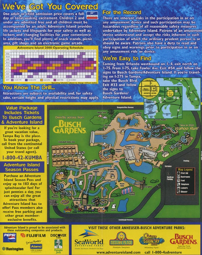 Adventure Island Map 2000 page 4