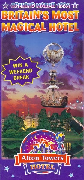 Alton Towers Hotel Brochure 1996_1