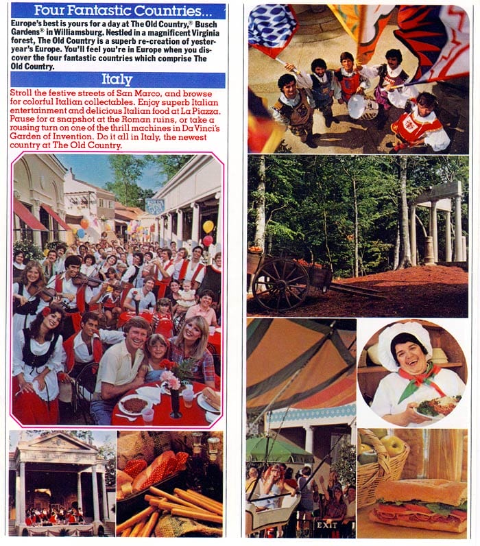 Busch Gardens The Old Country Brochure 1981_2