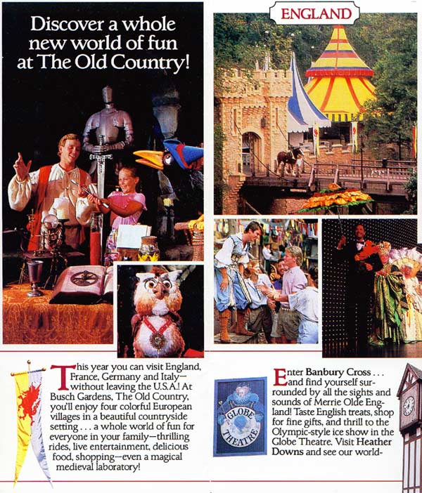 Busch Gardens The Old Country Brochure 1987_2