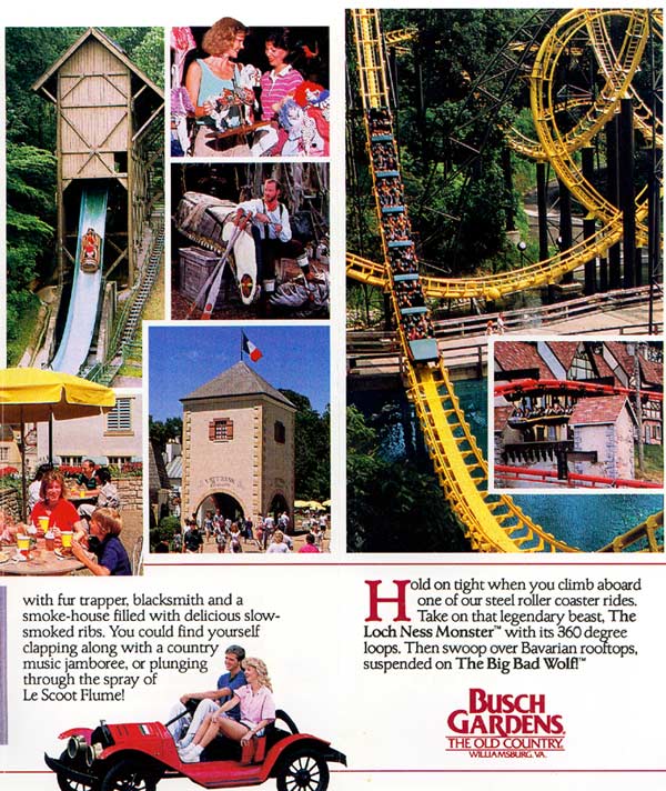 Busch Gardens The Old Country Brochure 1987_4