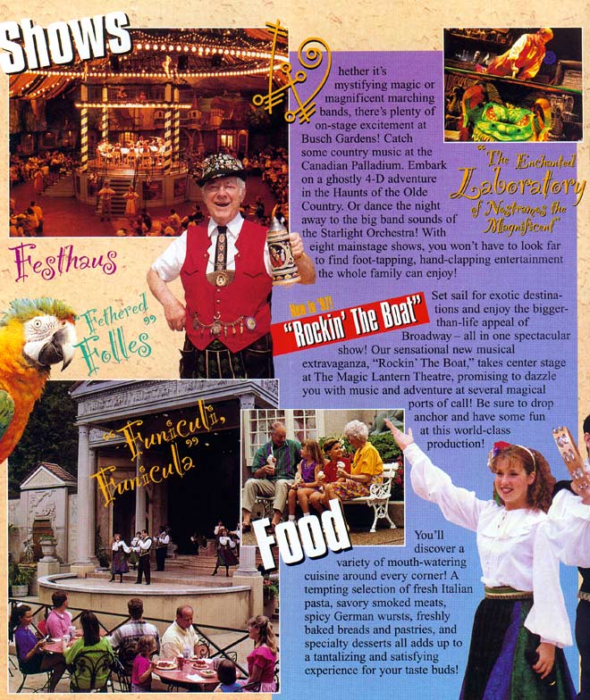 Busch Gardens Williamsburg Brochure 1997_7