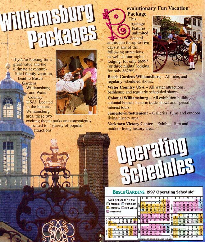 Busch Gardens Williamsburg Brochure 1997_9