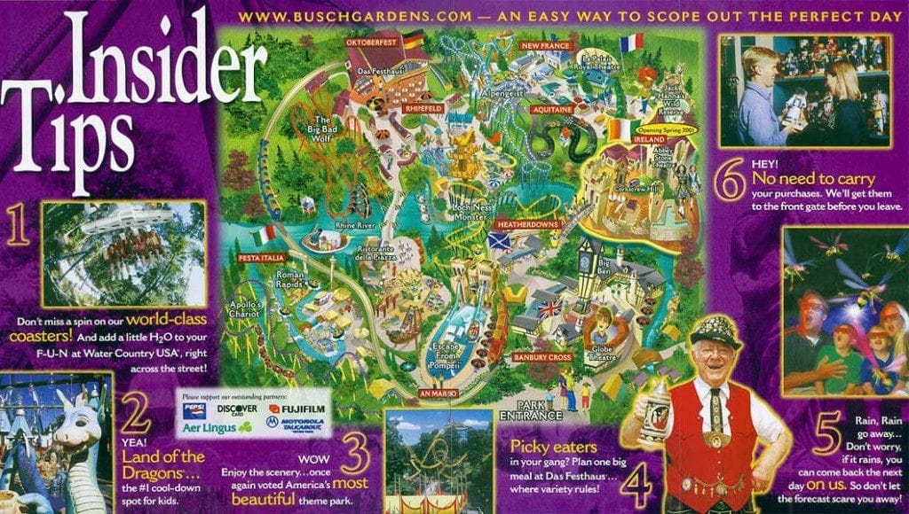 Busch Gardens Williamsburg Brochure 2001_7