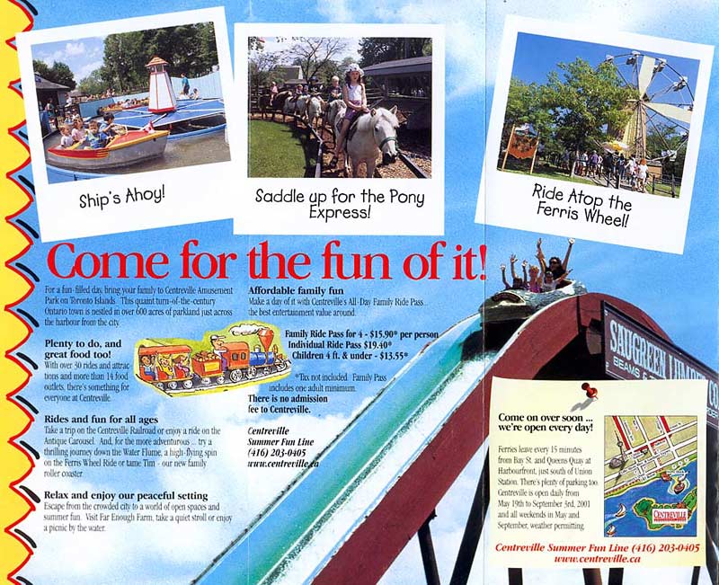 Centreville Amusement Park Brochure 2001_3