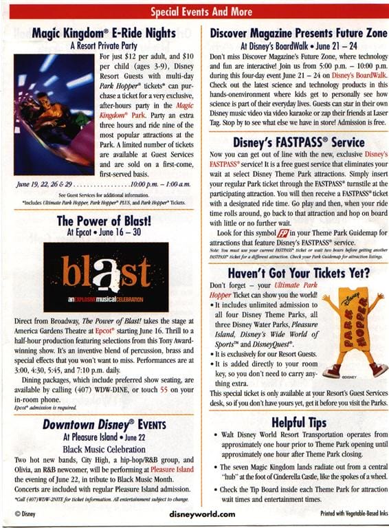 Disney World Update Brochure 2001_3