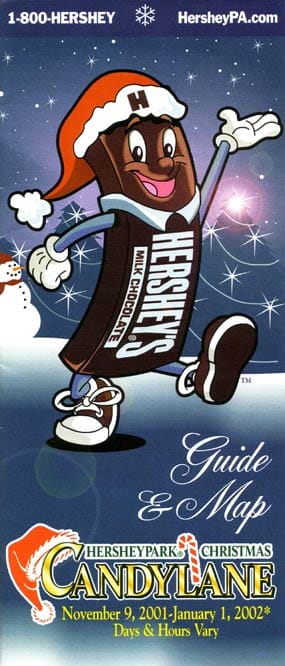 HersheyPark Christmas Brochure 2001_1