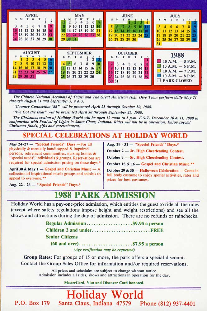 Holiday World Brochure 1988_4