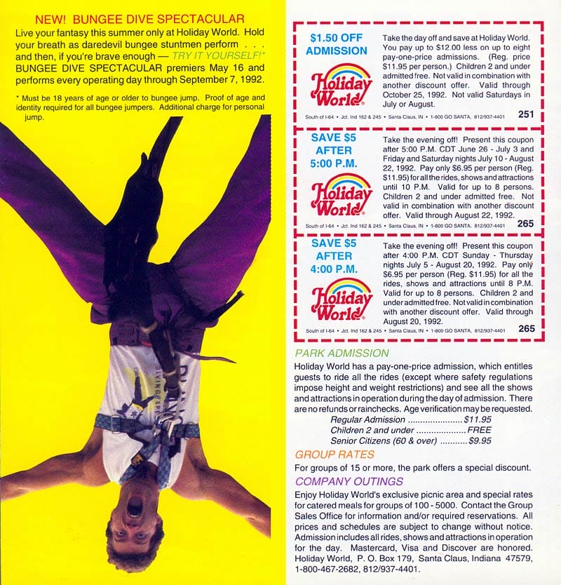 Holiday World Brochure 1992_2