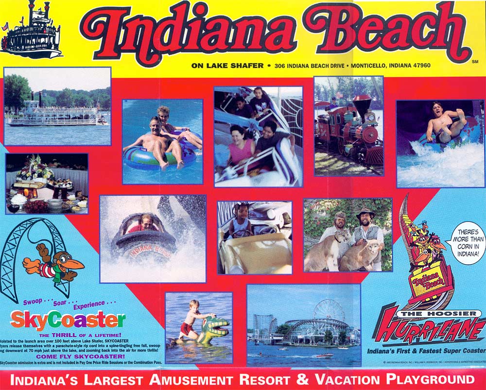 Indiana Beach Map and Brochure (1954 – 2024)