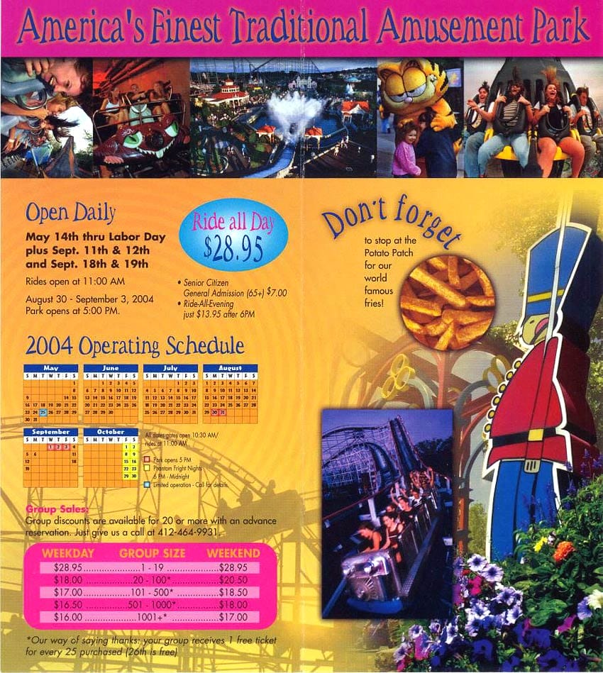 Kennywood Brochure 2004_2