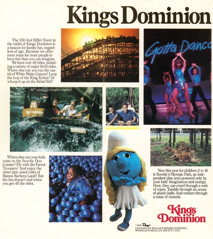 Kings Dominion Brochure 1985_3