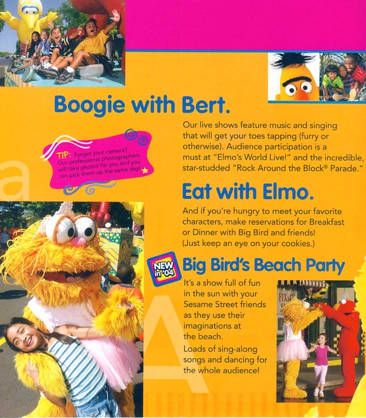 Sesame Place Brochure 2004_5