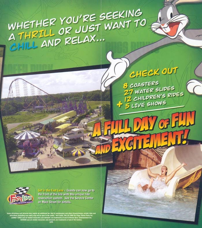Six Flags America Brochure 2004_2