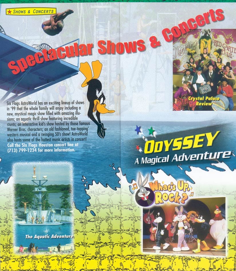 Six Flags AstroWorld Brochure 1999_4
