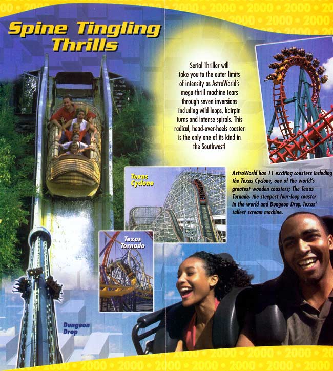 Six Flags AstroWorld Brochure 2000_2