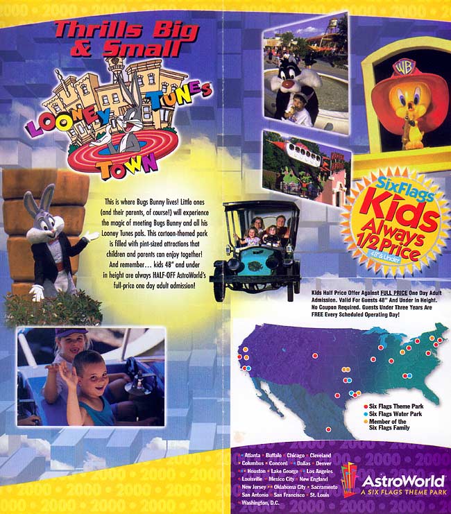 Six Flags AstroWorld Brochure 2000_4
