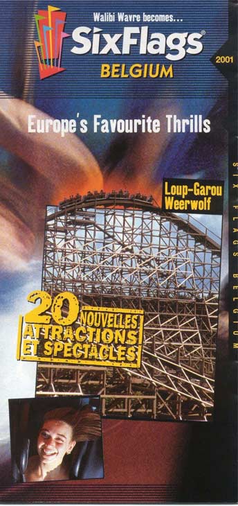 Six Flags Belgium Brochure 2001_1