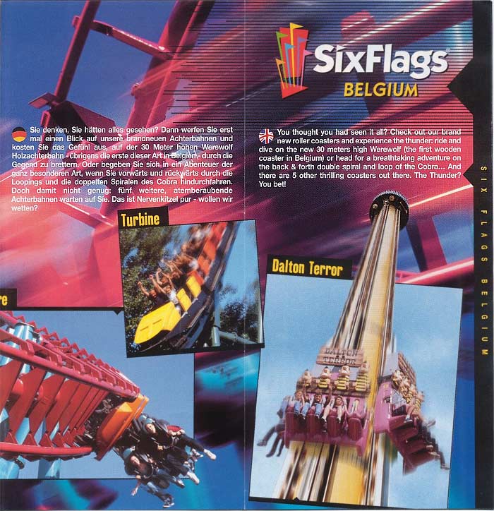 Six Flags Belgium Brochure 2001_4