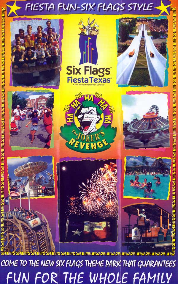 Six Flags Fiesta Texas Brochure 1996_3