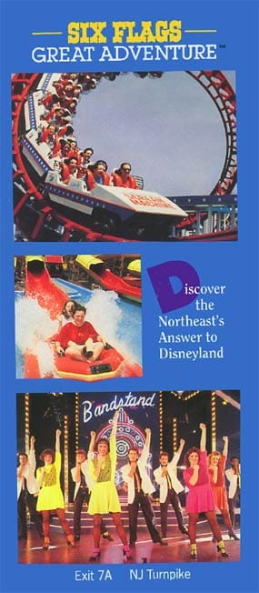 Six Flags Great Adventure Brochure 1992_1