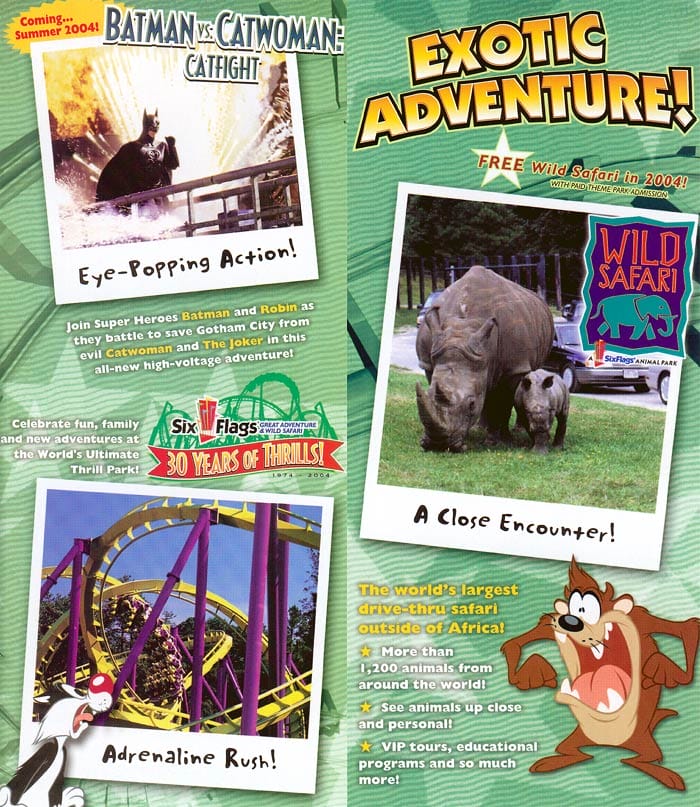 Six Flags Great Adventure Brochure 2004_2