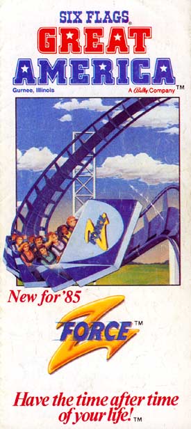 Six Flags Great America Brochure 1985_1