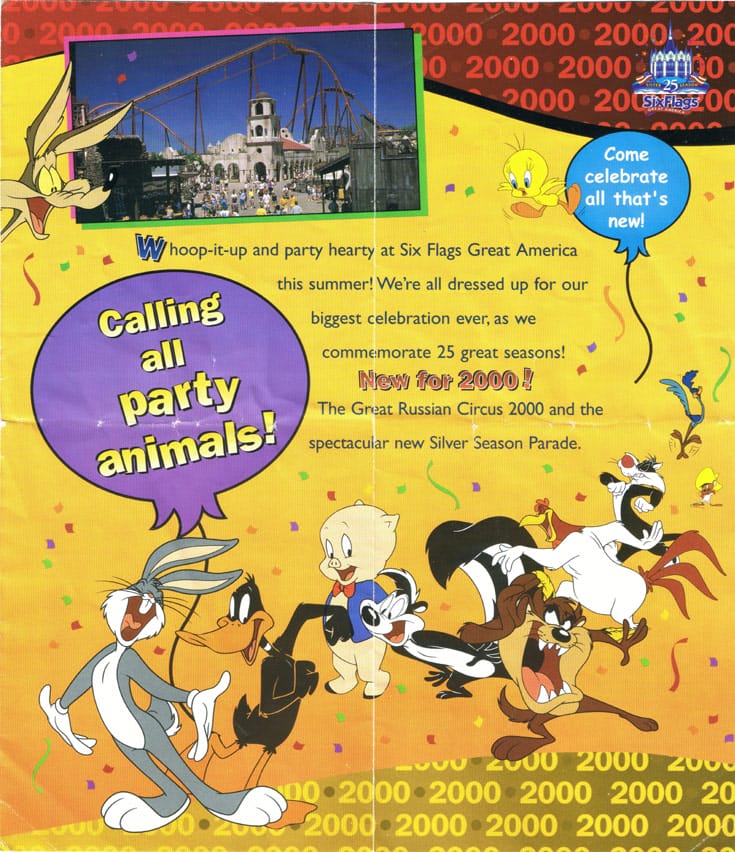 Six Flags Great America Brochure 2000_2