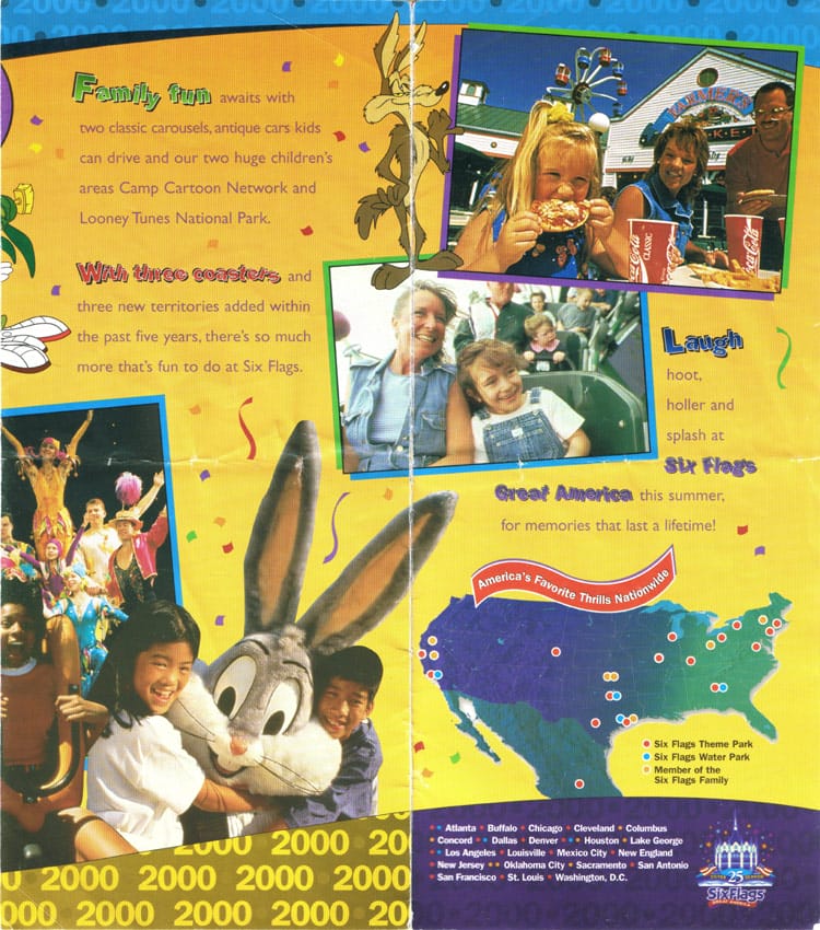 Six Flags Great America Brochure 2000_4