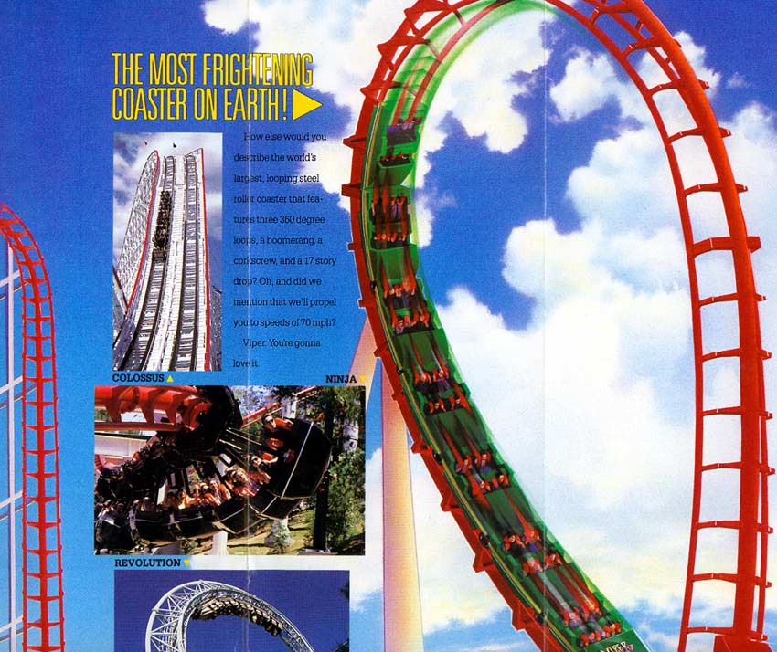 Six Flags Magic Mountain Brochure 1990_3