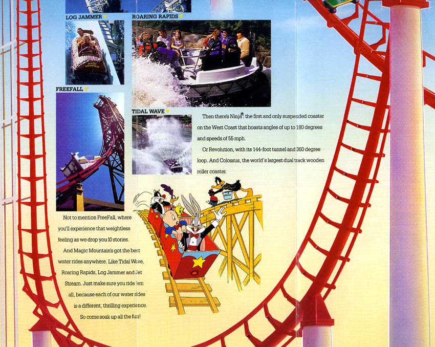 Six Flags Magic Mountain Brochure 1990_4