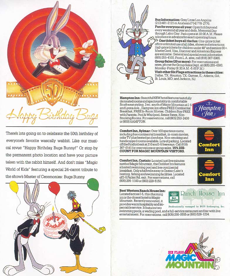 Six Flags Magic Mountain Brochure 1990_5