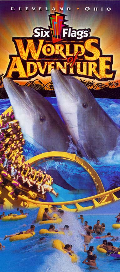Six Flags Worlds of Adventure Brochure 2001_1