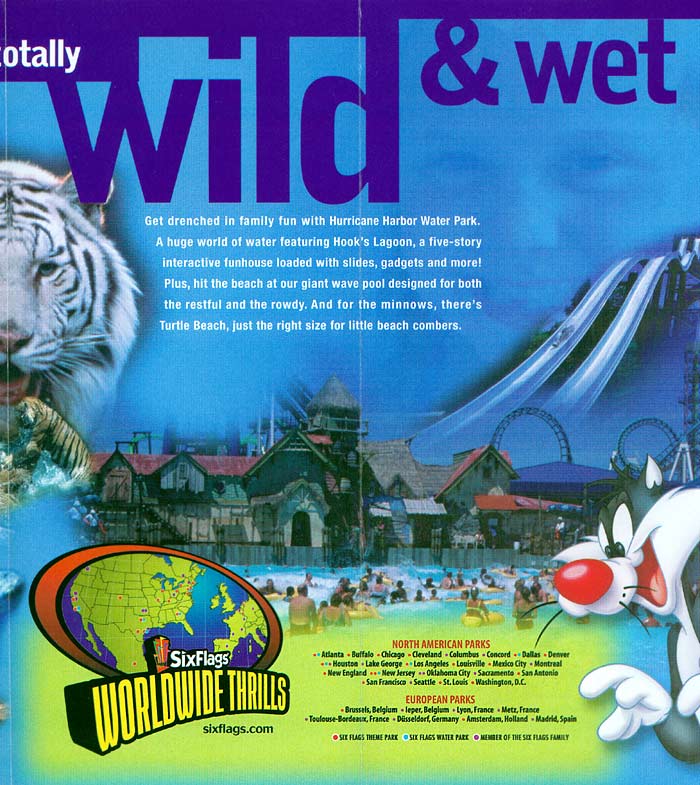 Six Flags Worlds of Adventure Brochure 2002_4