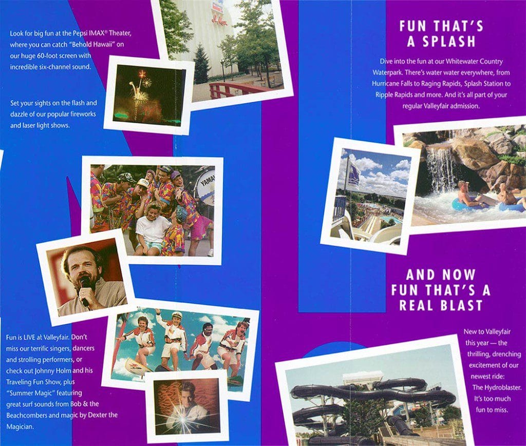 Valleyfair brochure 1995 part 3