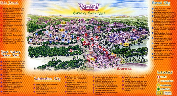 VisionLand - In Park Guide 2001_4