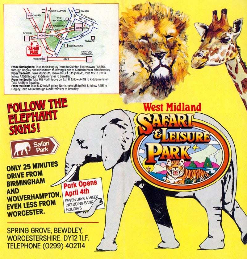 West Midland Safari & Leisure Park Brochure 1987_1