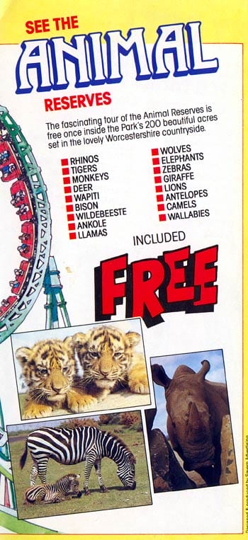 West Midland Safari & Leisure Park Brochure 1987_3