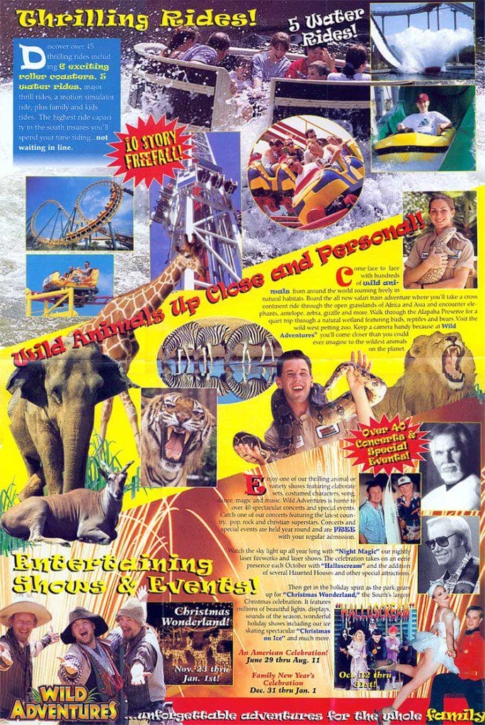 Wild Adventures Brochure 2001_3