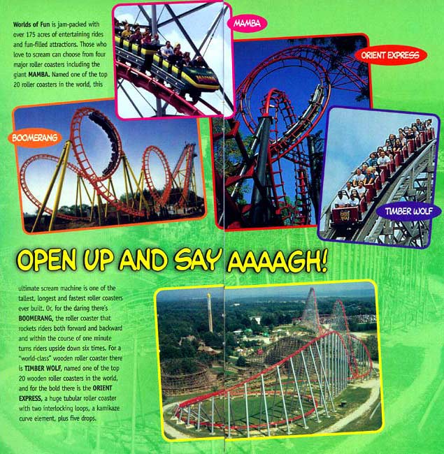 Worlds of Fun Brochure 2001_2