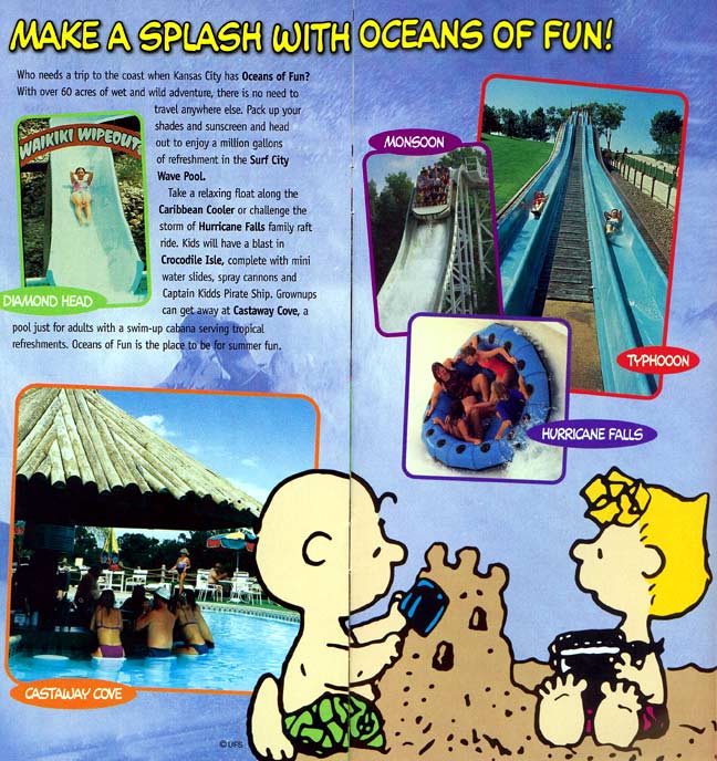 Worlds of Fun Map and Brochure - Worlds Of Fun Brochure 2001 6
