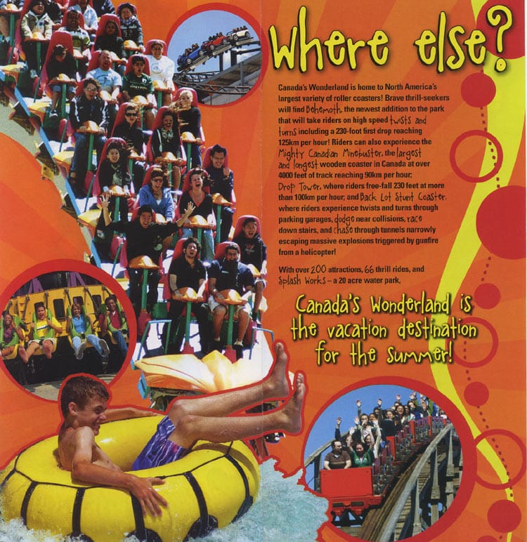 Canada's Wonderland Brochure 2009_2