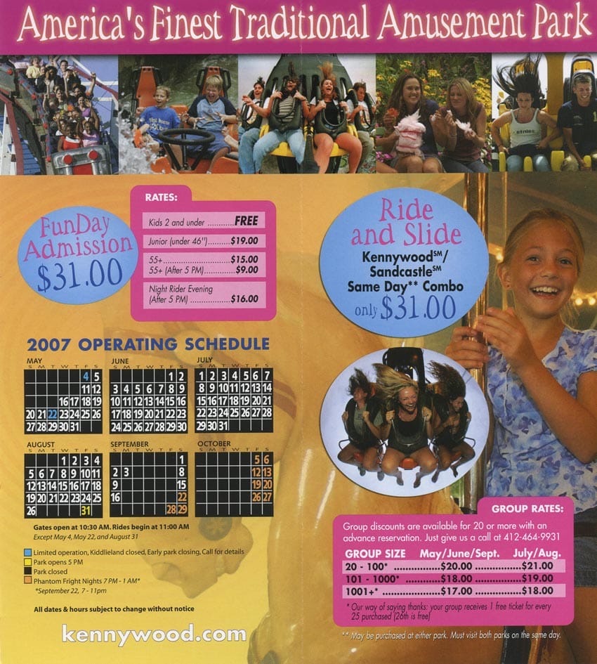 Kennywood Brochure 2007_2