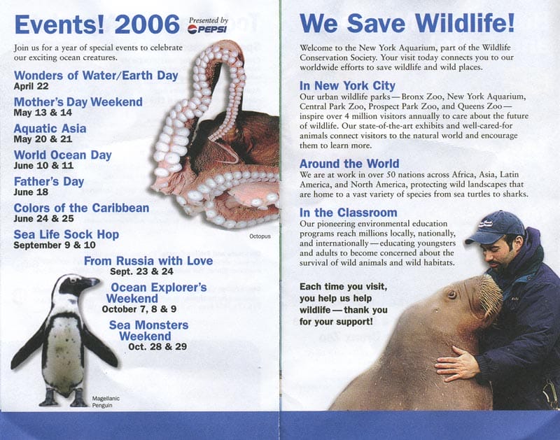 New York Aquarium Brochure 2006_3