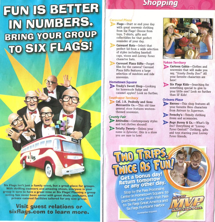 Six Flags Great America - In Park Guide 2006_5