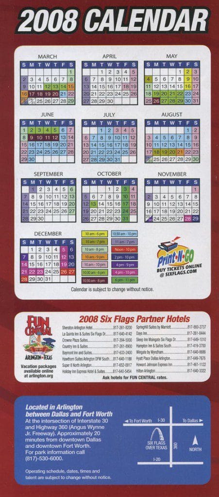 Six Flags Over Texas Brochure 2008_5