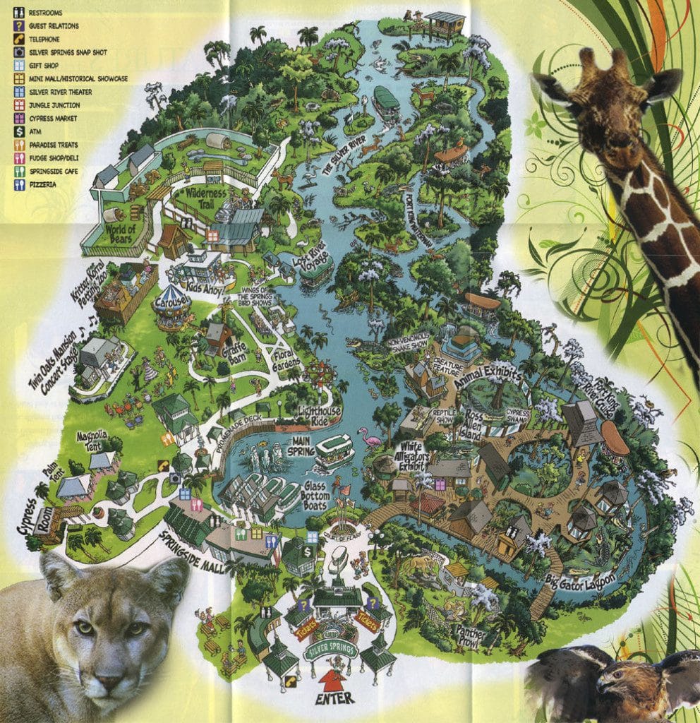 Silver Springs Map 2009