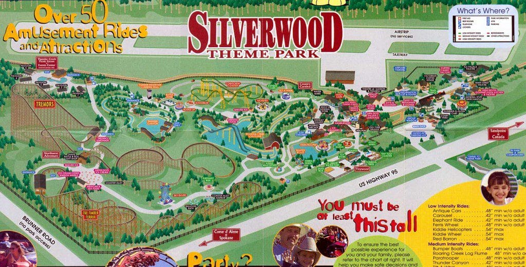 Silverwood Map 2002